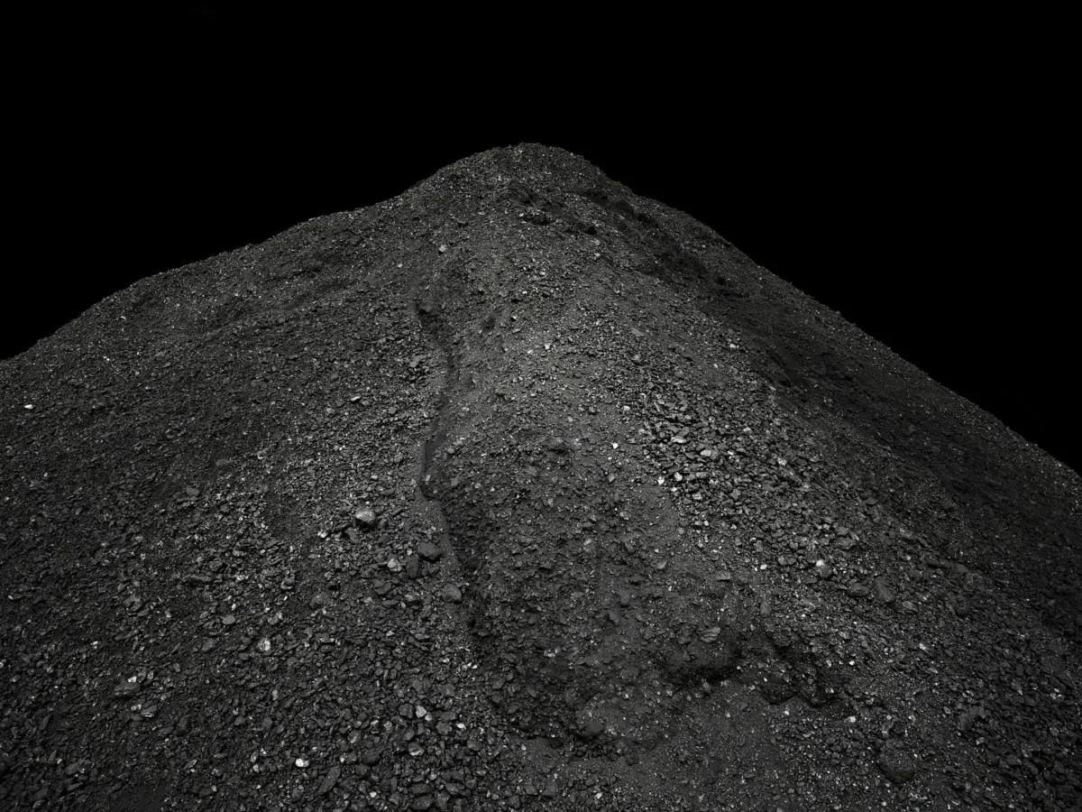 Coal heap, CPL Industries, Cleethorpes, United Kingdom, industrial photography by Scanderbeg Sauer