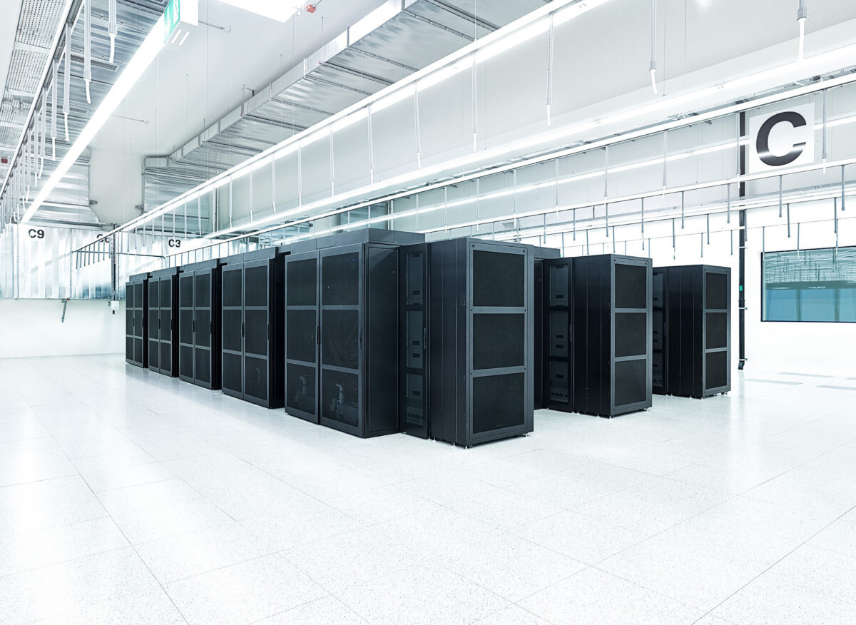 Supercomputer hall, CSCS supercomputing centre, Lugano, Switzerland, research photography by Scanderbeg Sauer