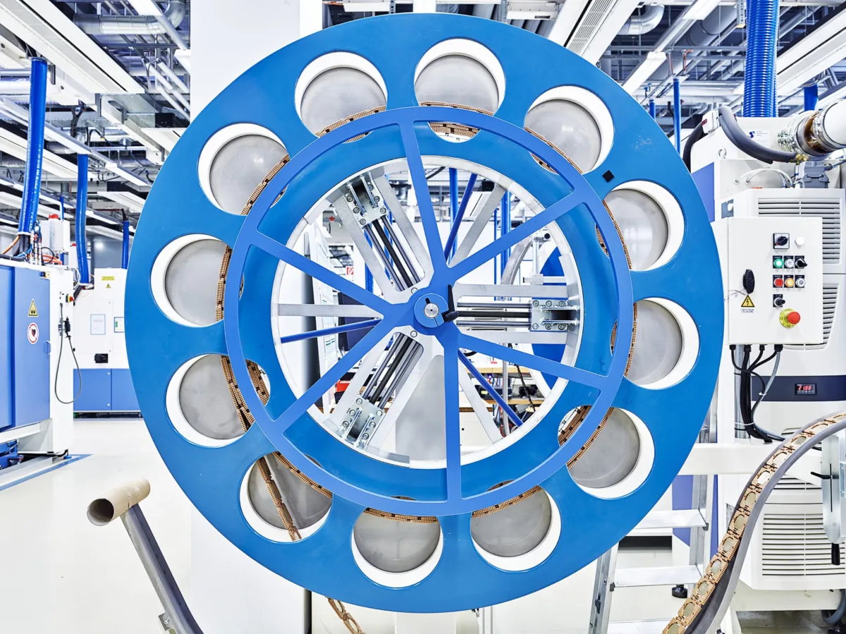 Circular component carrier in the manufacture, Patek Philippe for Fortune Magazine, USA, watchmaking photography by Scanderbeg Sauer