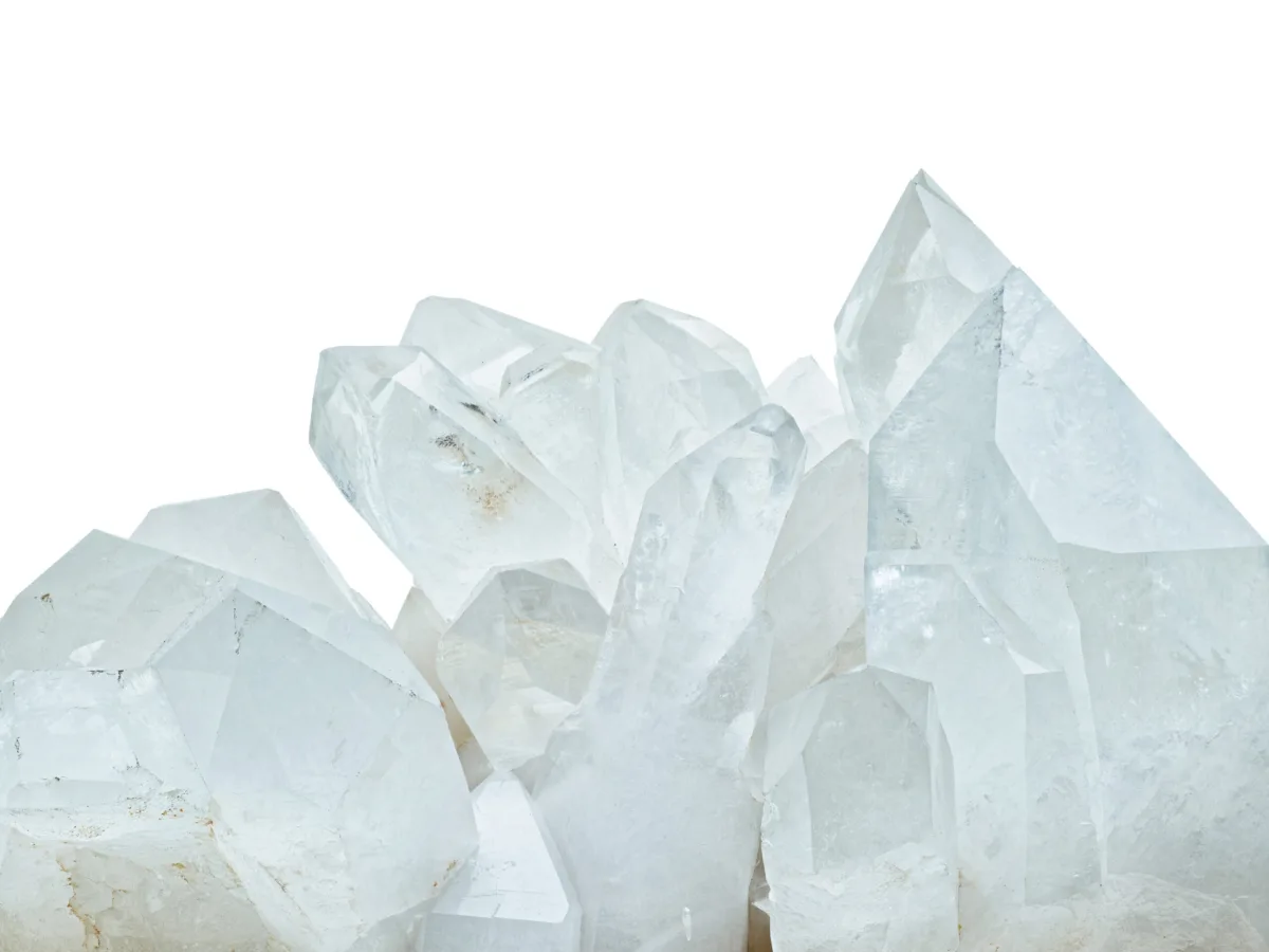 Translucent quartz crystal cluster as a still, RHC, Zurich, Switzerland, still life by Scanderbeg Sauer