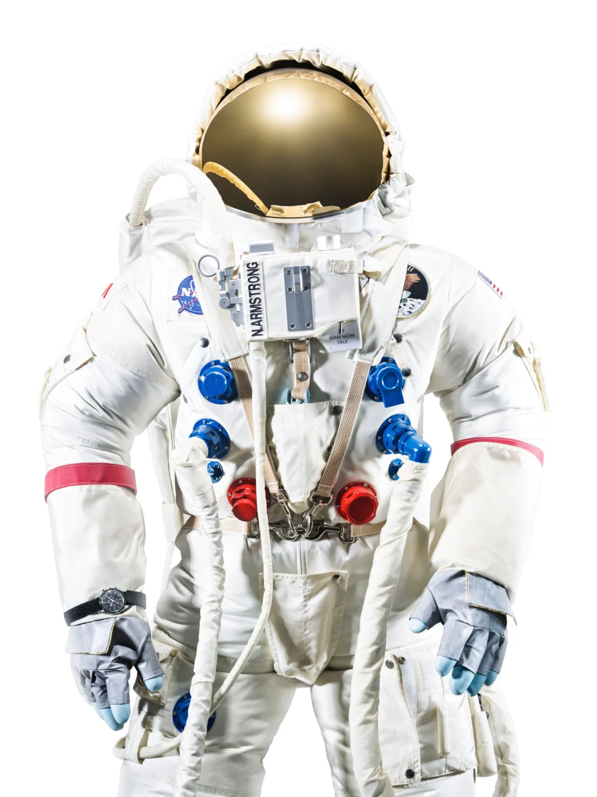 Apollo spacesuit replica, Omega, London, UK, still life photography by Scanderbeg Sauer