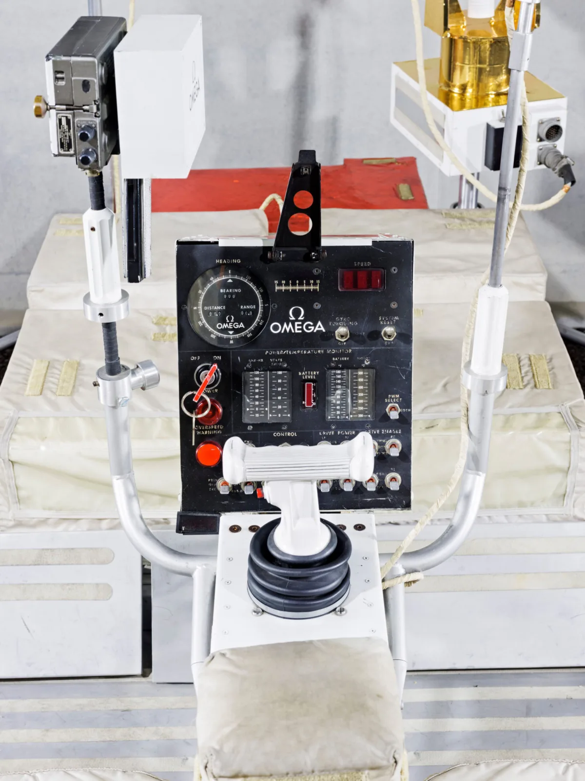 Control console, Omega, London, UK, still life photography by Scanderbeg Sauer