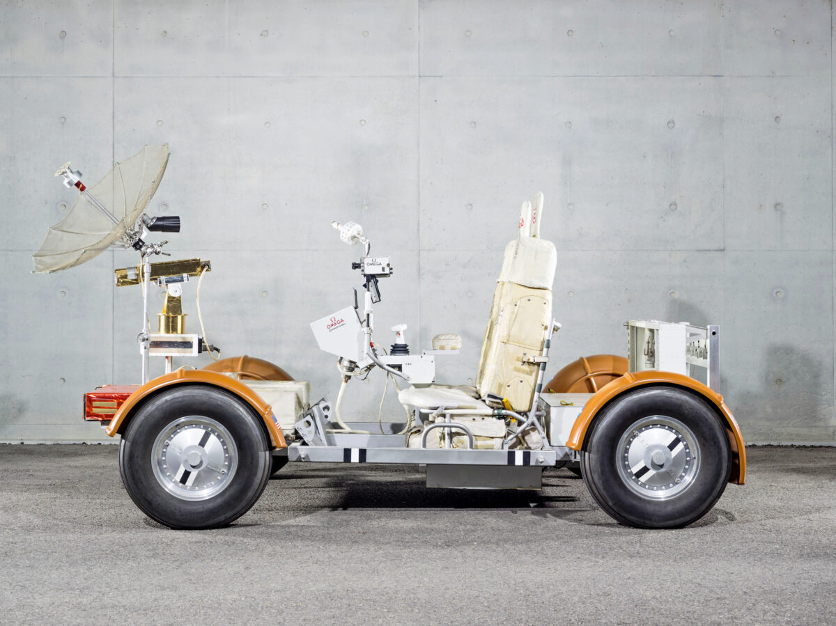 Lunar Roving Vehicle, Omega, London, UK, still life photography by Scanderbeg Sauer