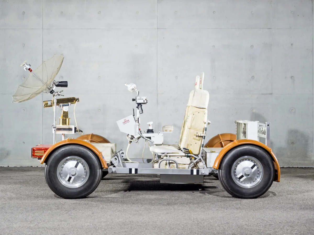 Lunar Roving Vehicle, Omega, London, UK, still life photography by Scanderbeg Sauer