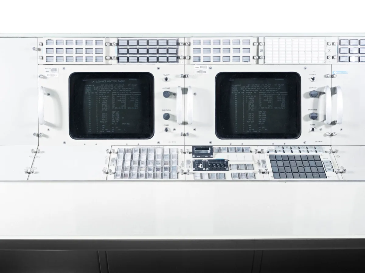 NASA Mission Control console, Omega, London, UK, still life photography by Scanderbeg Sauer