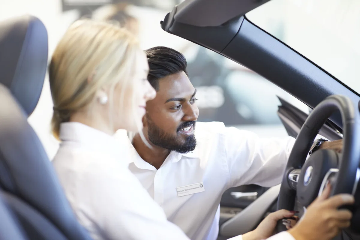 Probefahrt bei BMW Schweiz, Unternehmensfotografie von Scanderbeg Sauer