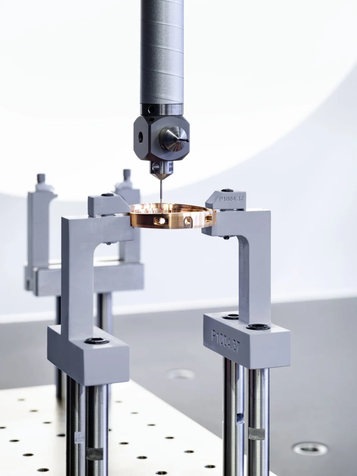 Watchmaking photography, Audemars Piguet precision measuring instrument for Code 11.59 case, Le Brassus, by Scanderbeg Sauer