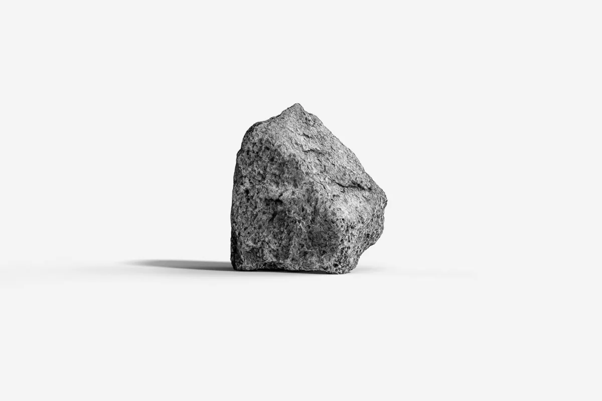 Photorealistic CGI of a bentonite mineral, Clariant, Switzerland, industrial photography by Scanderbeg Sauer
