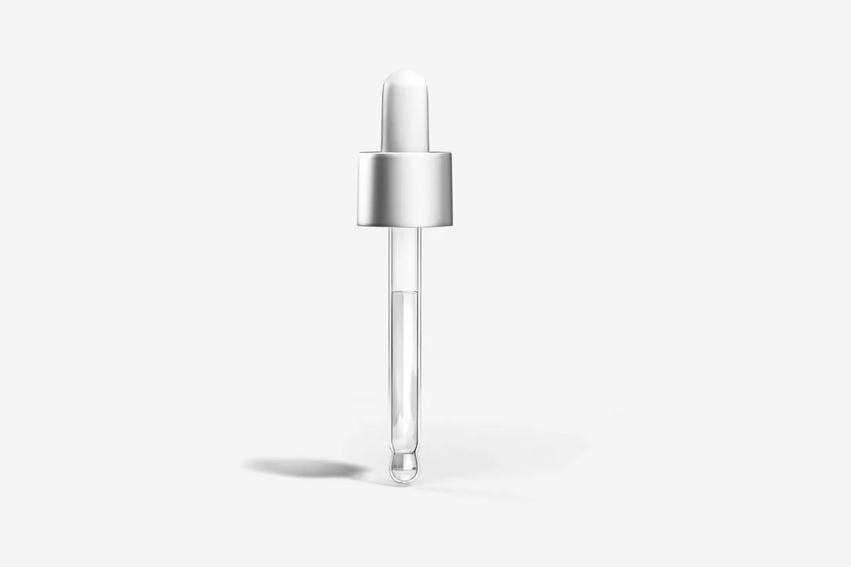 Photorealistic CGI of a laboratory dropper pipette, Clariant, Switzerland, industrial photography by Scanderbeg Sauer