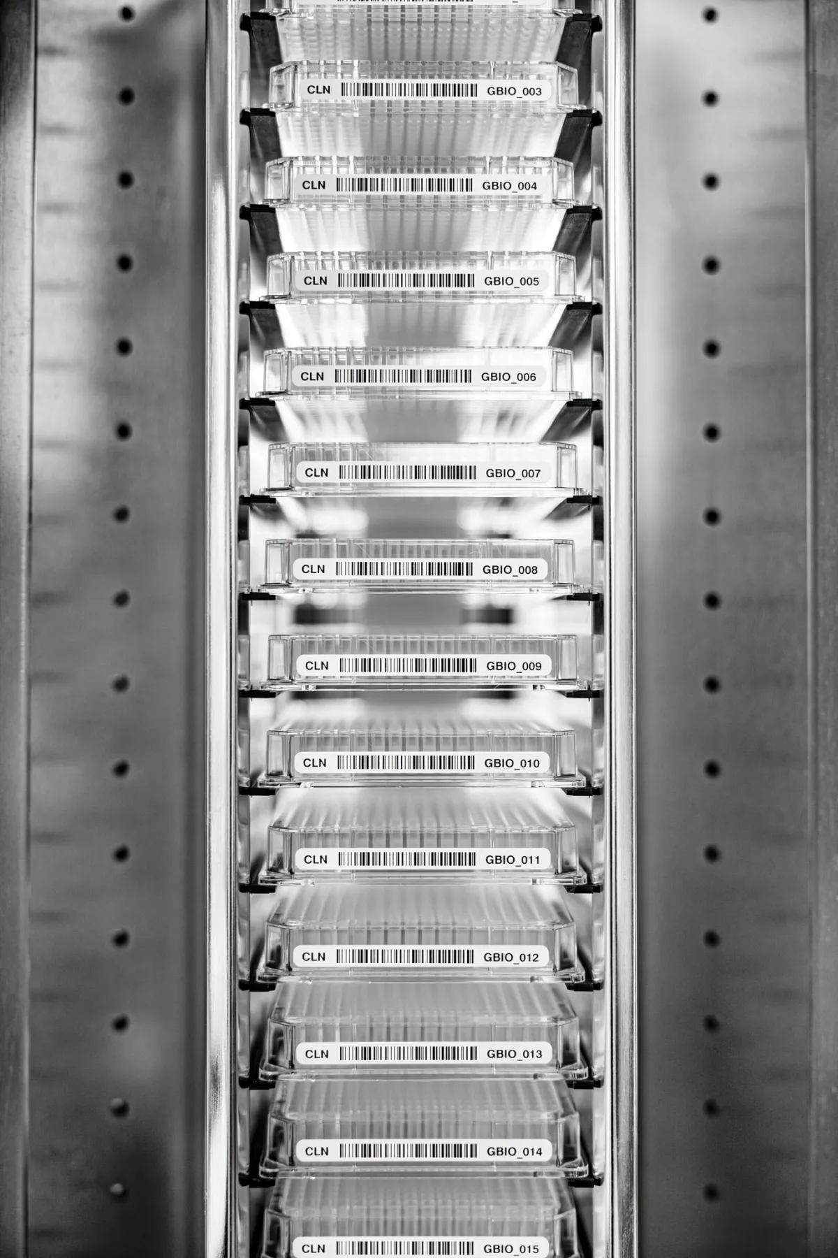 Catalyst sample storage, Clariant, Europe, industrial photography by Scanderbeg Sauer