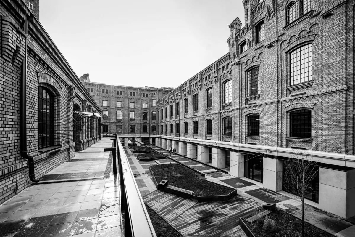 Chemical plant exterior, Clariant, Europe, industrial photography by Scanderbeg Sauer