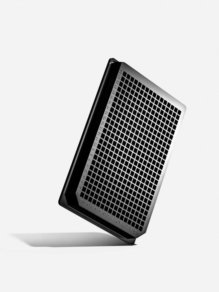 Photorealistic CGI of a laboratory microplate, Clariant, Switzerland, industrial photography by Scanderbeg Sauer