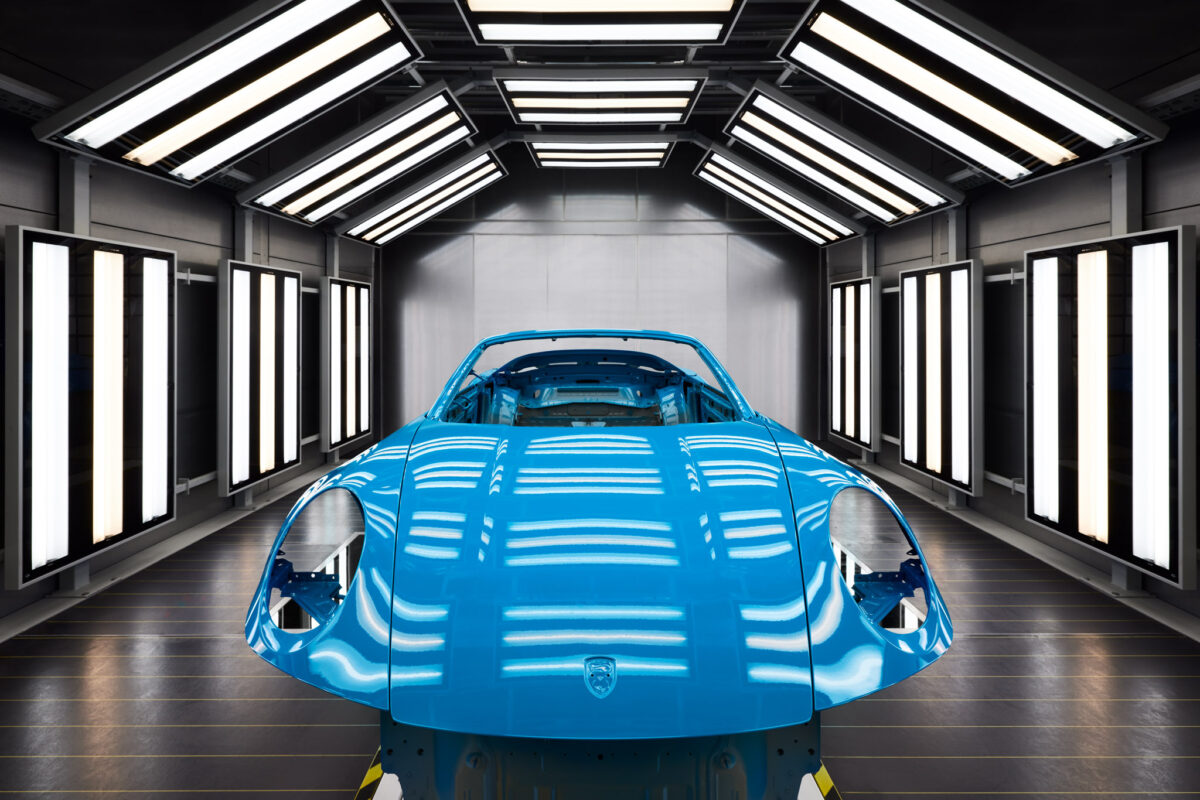 Reviving Porsche’s Iconic Colors: Mexico Blue Paint on a 911 Cabriolet, automotive photography by Scanderbeg Sauer
