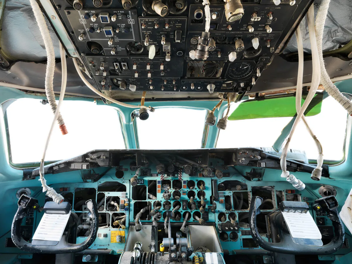 Decommissioned aircraft, Mojave Desert, fine art photography Scanderbeg Sauer – DECOMMISSIONED SEA-BUR