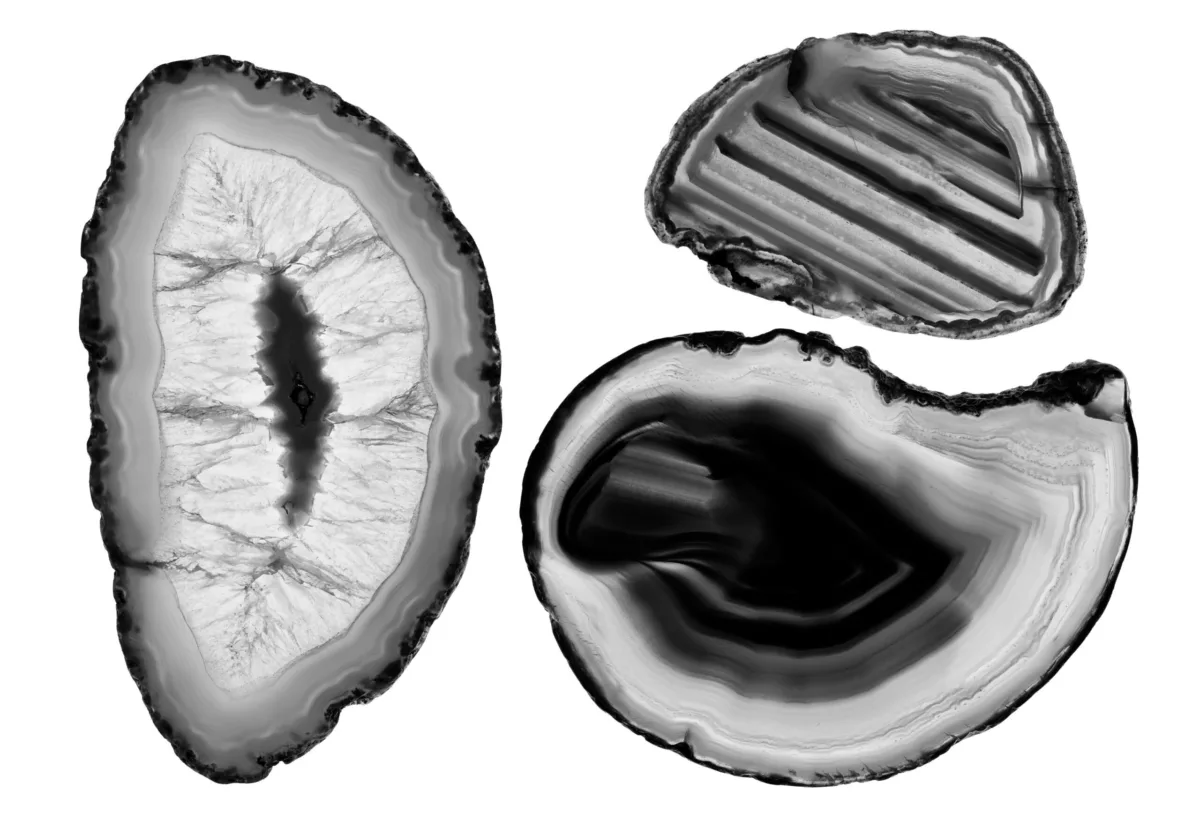 Agate mineral still life photography by Scanderbeg Sauer