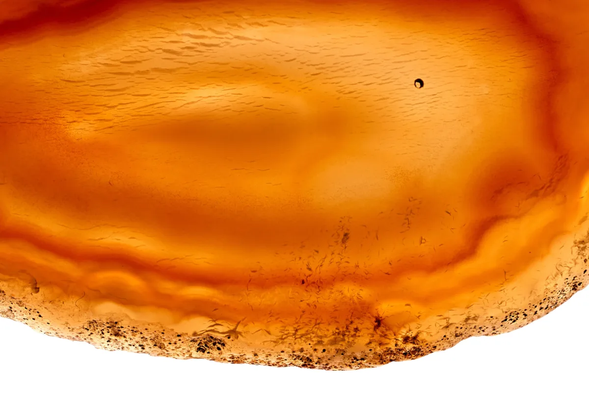 Orange mineral still life photography by Scanderbeg Sauer
